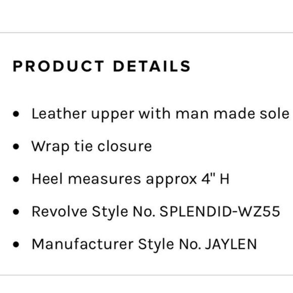 Splendid Jaylen Sandal Black Tumbled Leather‎ - Picture 7 of 7